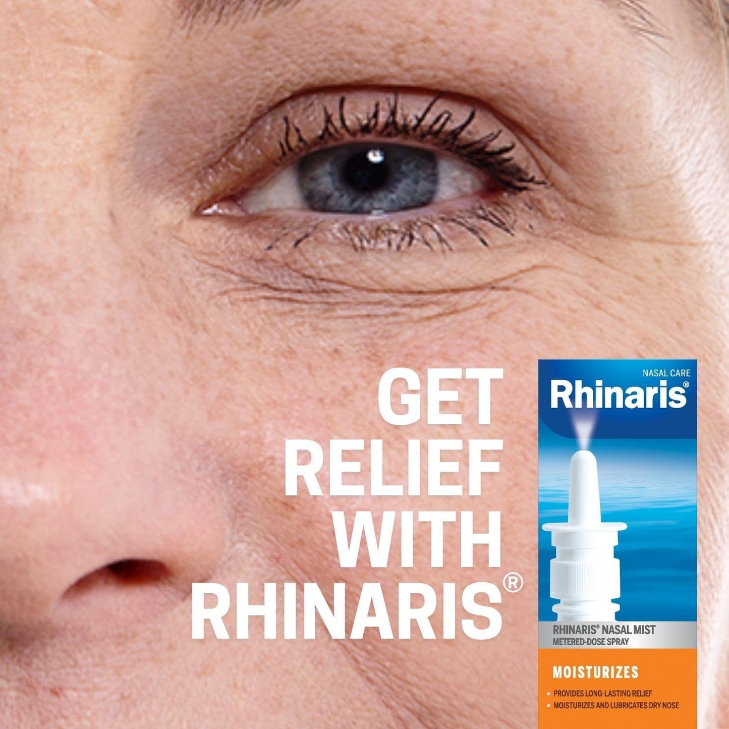 保湿鼻喷雾 30ml - 持久缓解干燥、鼻塞、瘙痒 - 不含防腐剂，保湿舒缓，男女日常鼻腔护理