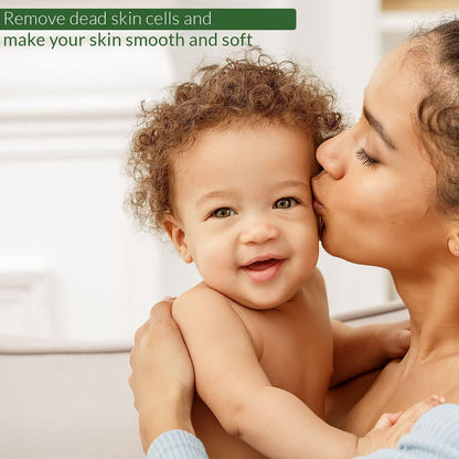 天然潤唇膏，有效治癒嬰兒乾裂的嘴唇，保濕滋養潤唇膏，0.12 盎司（2 支裝）