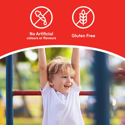 自然之寶兒童免疫防禦軟糖，含鋅，每粒軟糖僅含 1 克糖，支持免疫健康，促進能量和營養代謝，幫助組織形成，不含人工色素或香料，150 克