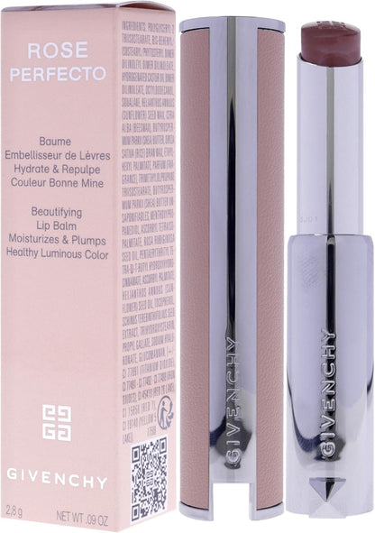Givenchy 玫瑰完美豐盈潤唇膏 - N110 Milky Nude by Givenchy 女士 - 0.09 盎司潤唇膏