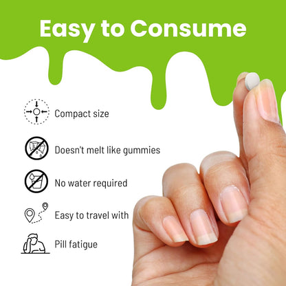 Nutrameltz 鈣 + 維生素 D3 – 促進肌肉功能、強化骨骼和牙齒、增強免疫力、預防鈣 d3 維生素缺乏症速溶片，混合漿果味（60 片）