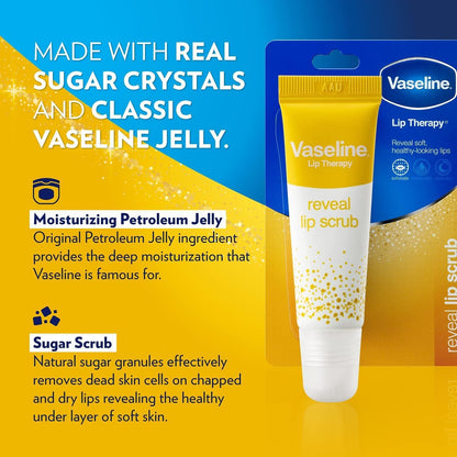 Vaseline Lip Therapy Reveal Scrub 10ml
