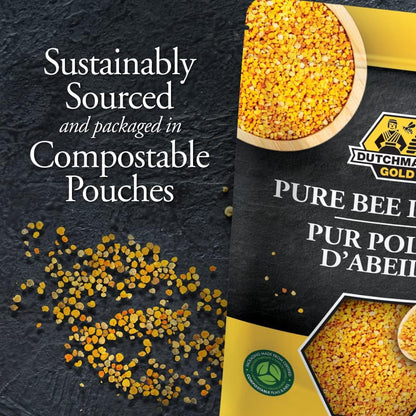 Premium Canadian Bee Pollen - 250 grams - 100% Canadian sourced - No fillers or offshore pollen - by Dutchman's Gold (250 g)
