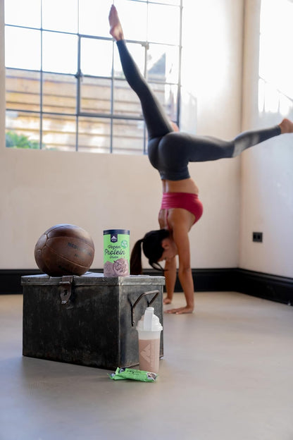 Multipower 纯素蛋白棒 - 布朗尼口味 - 植物基高蛋白零食 - 55克（15包）