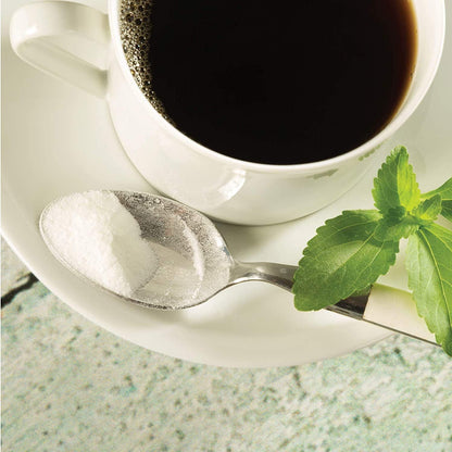 Stevia Concentrated Powder, 25g. Ultra pure (no fillers or flow agents). Ultra concentrated (a couple of grains = 1 teaspoon of sugar sweetness.