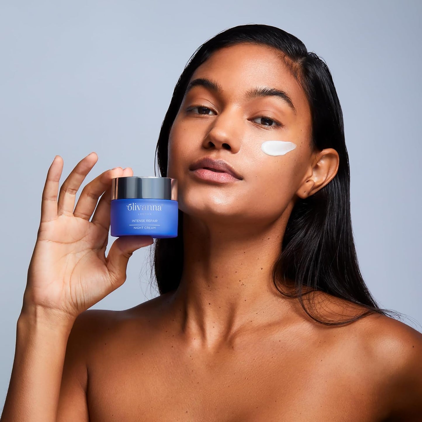 Olivanna Intense Repair Night Cream - Face Moisturizer - Enriched with Natural Ceramides, Hyaluronic Acid, and Omega-Rich Seed Oils - 50 ml