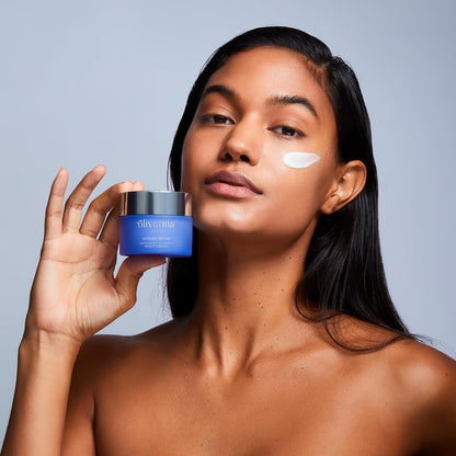 Olivanna Intense Repair Night Cream - Face Moisturizer - Enriched with Natural Ceramides, Hyaluronic Acid, and Omega-Rich Seed Oils - 50 ml