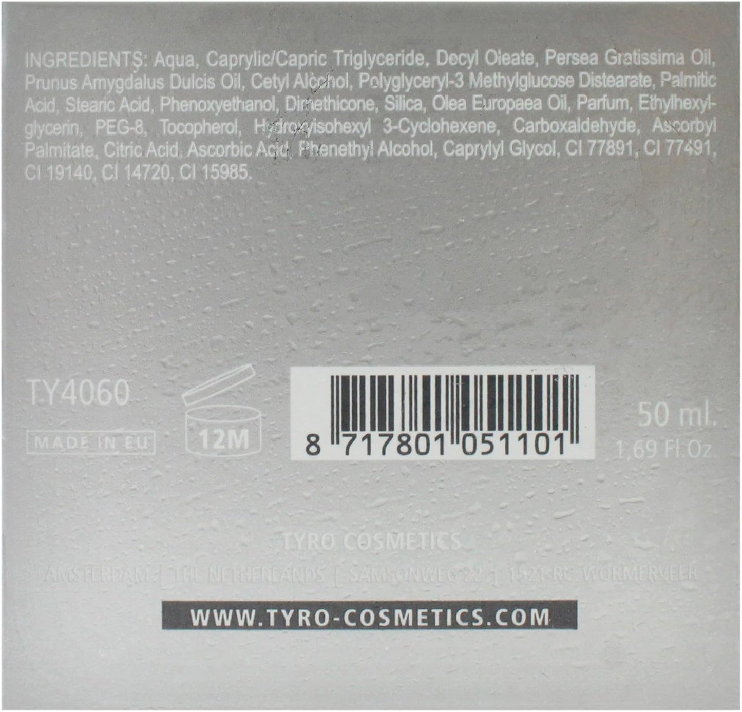 Tyro Vital 保濕霜 男女通用-1.69 盎司