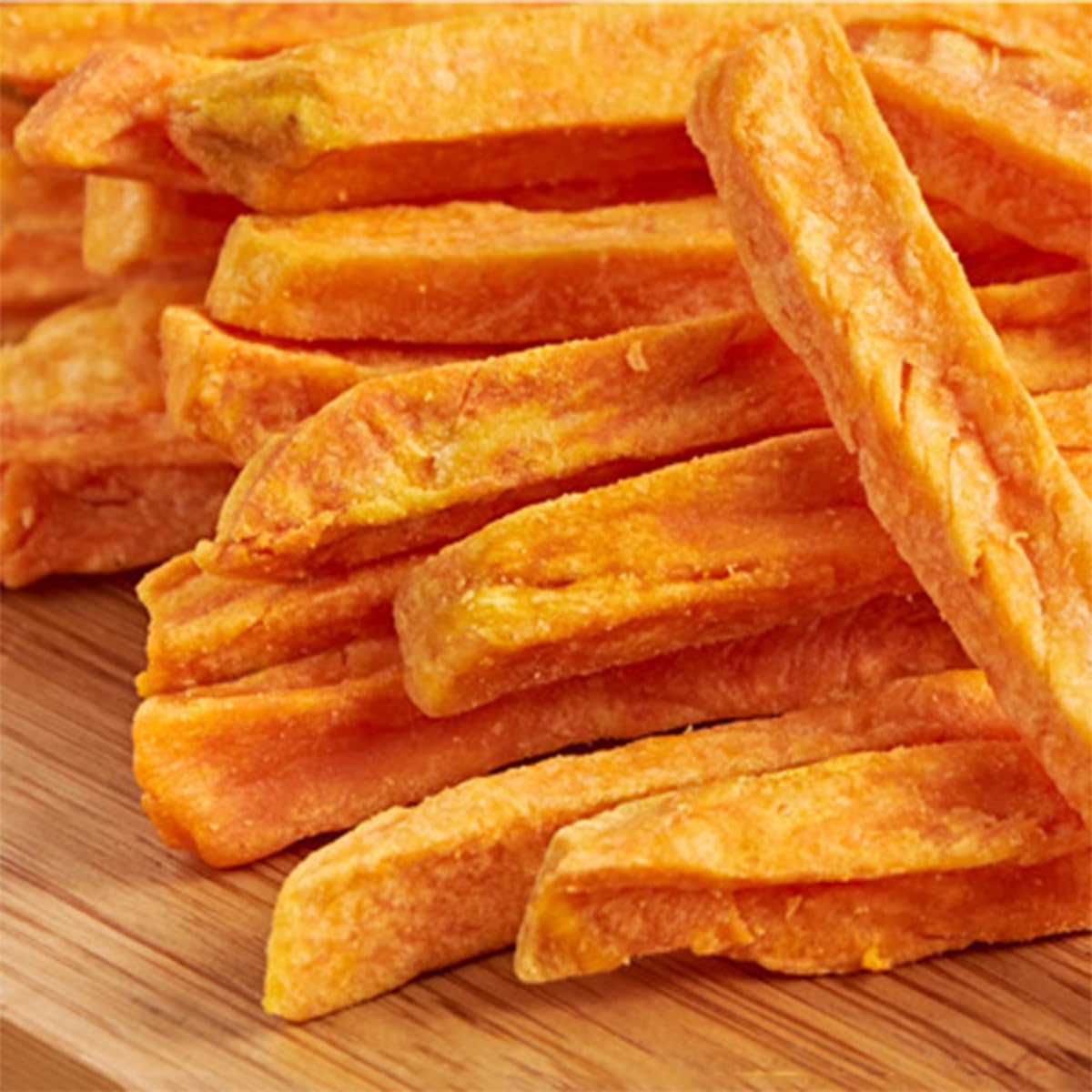 Dried Sweet Potato Sticks 200g Crispy Sweet Potato Jerky Instant Vegetable Jerky Crispy Fruits and Vegetables Snacks Patates Douces Croustilles