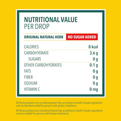 Ricola Mountain Herb No Sugar Added Cough Drops