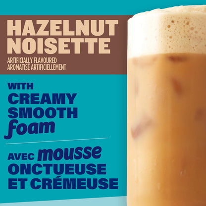 麦斯威尔 165 克冰榛子拿铁加泡沫速溶咖啡饮料粉，6 支装