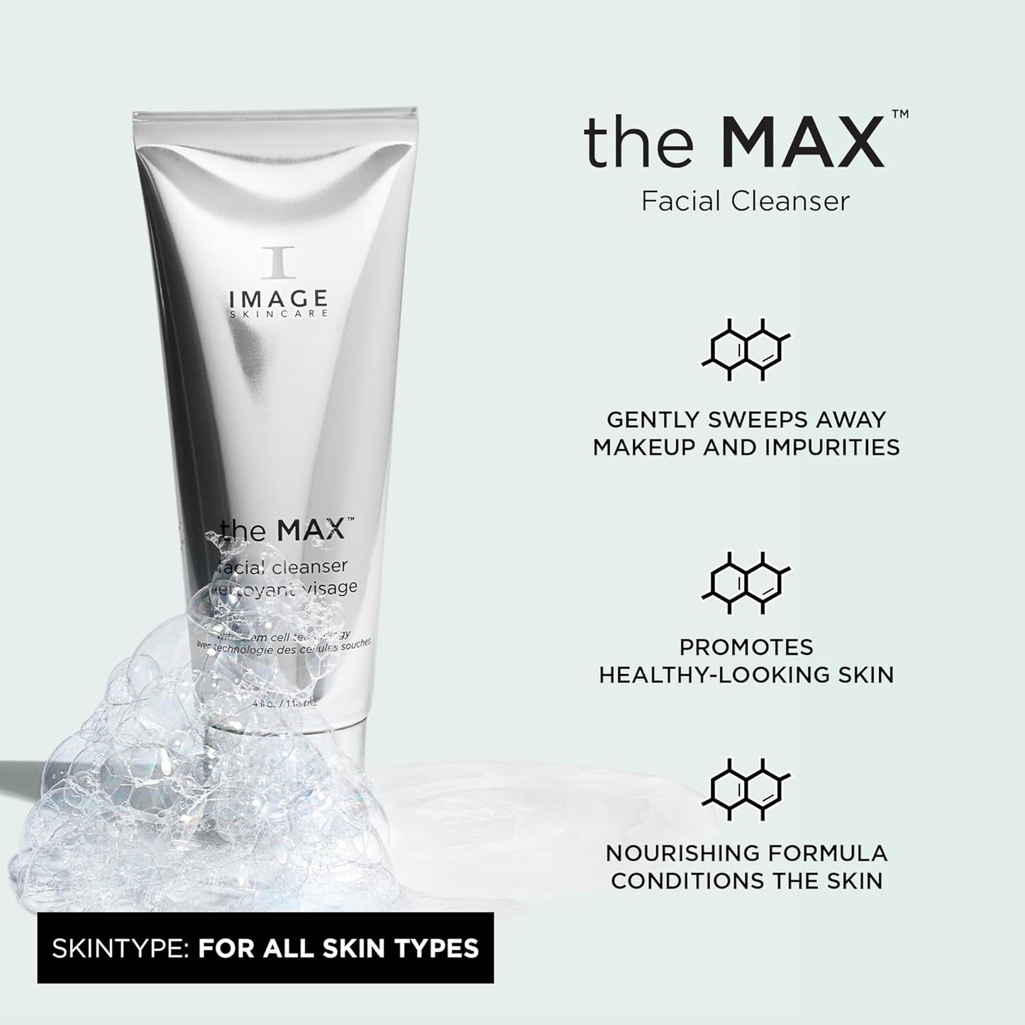 Image Skincare The Max Stem Cell Facial Cleanser, 4 ounces