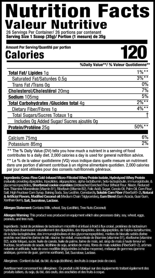 MuscleSport Lean Whey Protein Powder - Whey Protein Isolate - Low Calorie, Low Carb, Low Fat, Incredible Flavors - 25g Protein per Scoop - 2lb Dippsadoodles