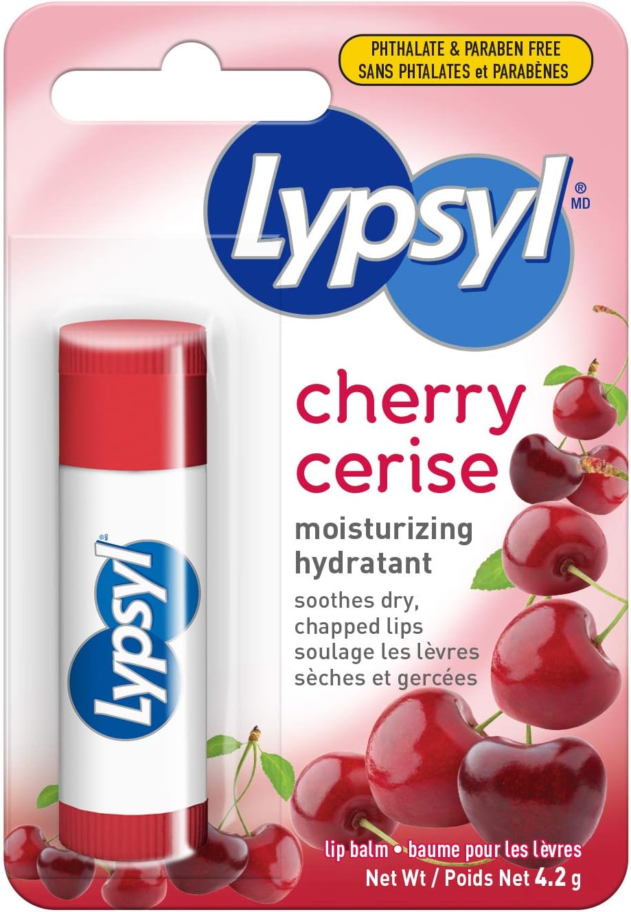 Lypsyl Cherry 潤唇膏，4.2g（8 支裝）