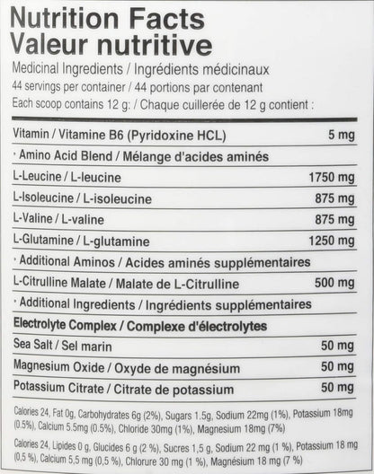 Nutraphase Clean BCAA，純素食，無麩質，葡萄口味，44 份，528 克