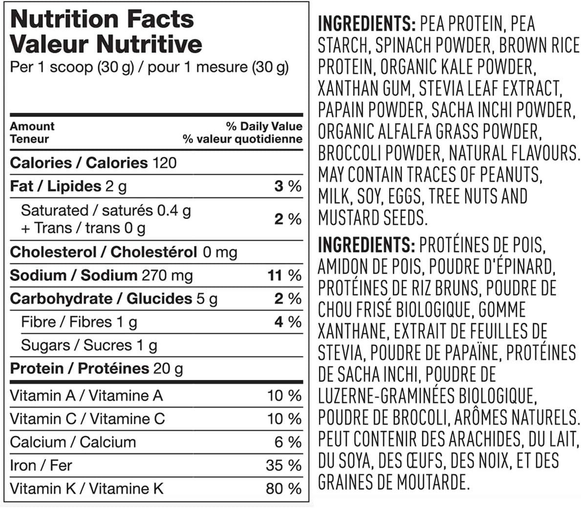 Vega Protein and Greens Vanilla + Coconut Almond (18 Servings Each) Plant Based Protein Powder | Pea Protein For Women and Men