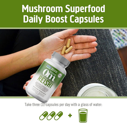 Om Reishi Mushroom 667mg 75 count