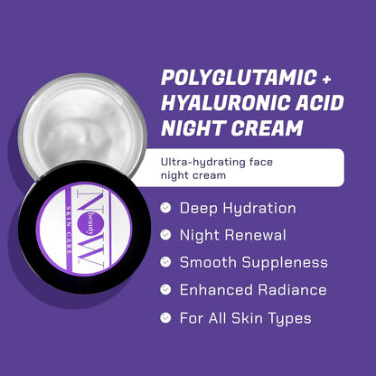 Now Beauty Polyglutamic an Cream Unisex 1.7 oz