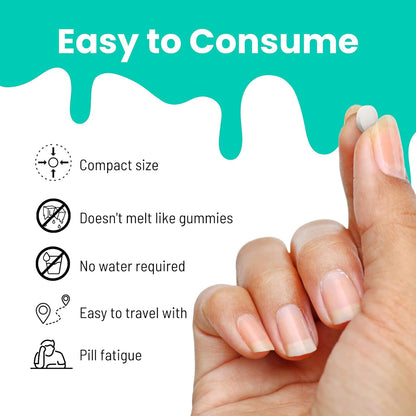 Nutrameltz 鋅 25 毫克補充劑 – 膳食免疫支持補充劑，促進健康的頭髮和指甲，促進新陳代謝調節 - 快速溶解 – 令人垂涎的檸檬味（60 片）