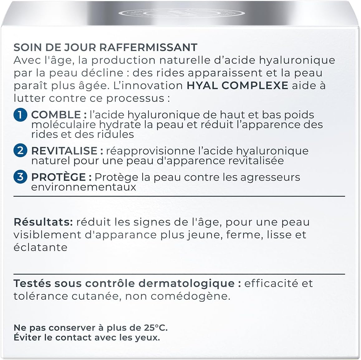 Eucerin Anti Wrinkle Firming Day Care Hyaluronic Acid Moisturizer for Face, Anti Aging Face Cream for Women Visibly Reduces the Look of Fine Lines & Wrinkles, All Skin Types, 50mL Jar