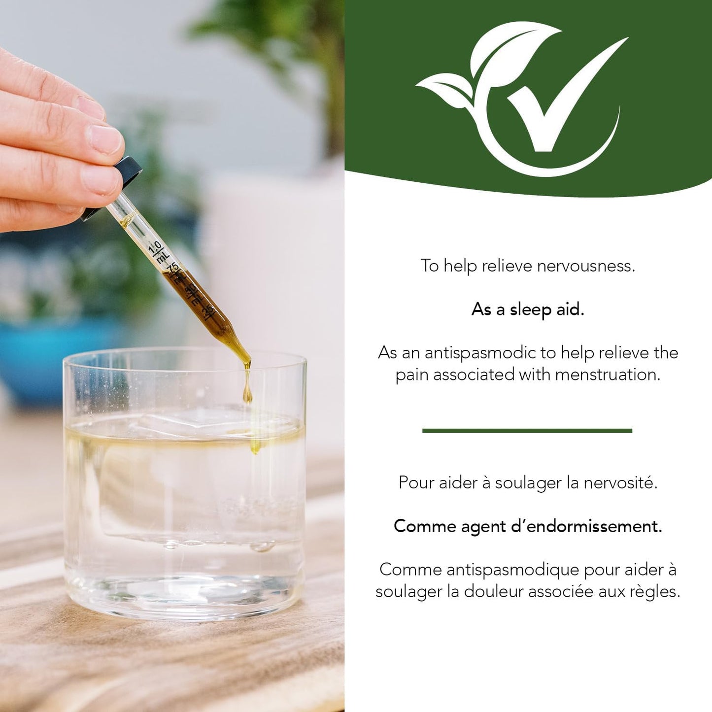 聖法蘭西斯草藥農場 黃芩 (50ml) 有助於緩解緊張、經痛和煩躁不安，幫助睡眠 (1 瓶) 經有機認證，不含基因改造成分，純素，素食，加拿大製造