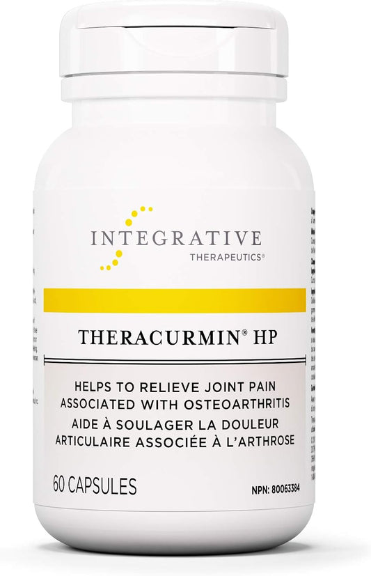Integrative Therapeutics - Theracurmin HP - 姜黄、姜黄素补充剂 - 生物利用度提高 27 倍 - 高吸收姜黄* - 有助于缓解关节炎引起的关节疼痛 - 纯素 - 60 粒胶囊