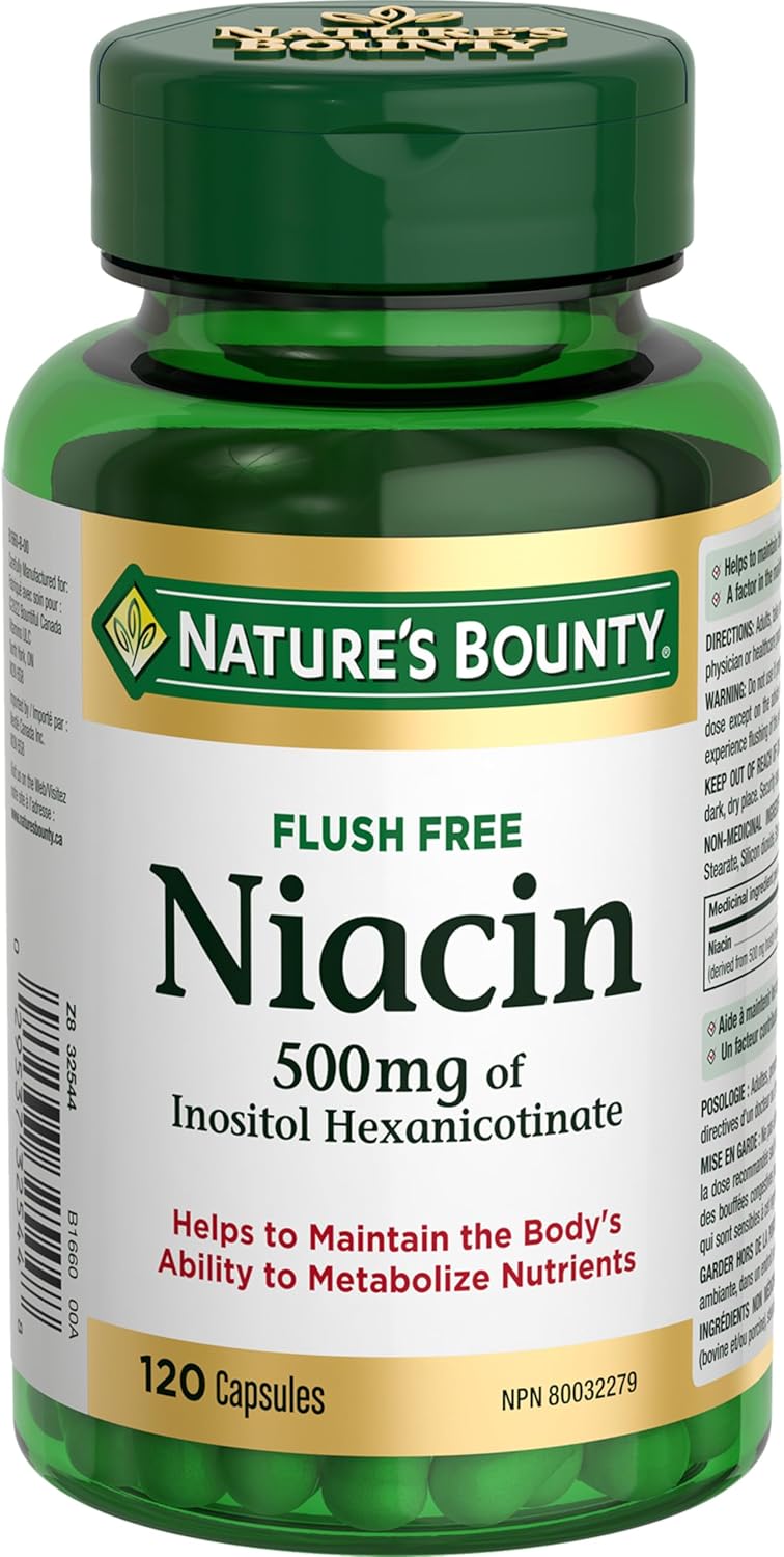 自然之寶菸鹼酸，120粒