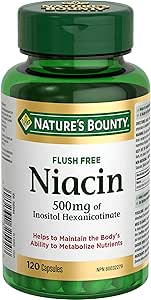 Nature's Bounty Niacin, 120 Count