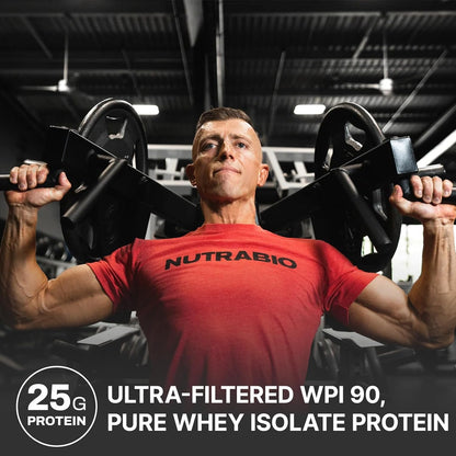 NutraBio 乳清分離蛋白阿爾卑斯香草口味 2268 克