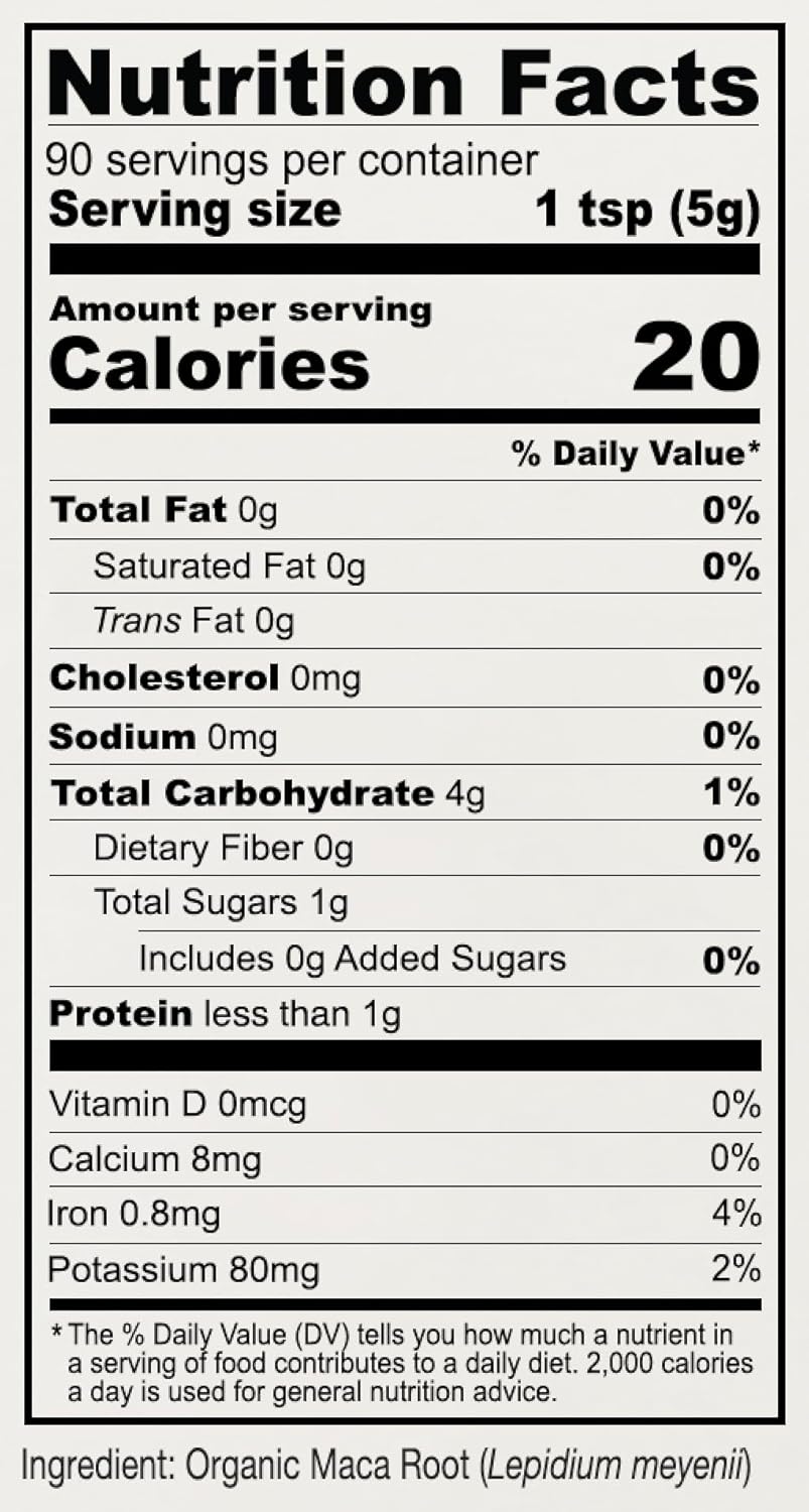 Anthony’s Goods 有机糊化玛卡根粉，454克