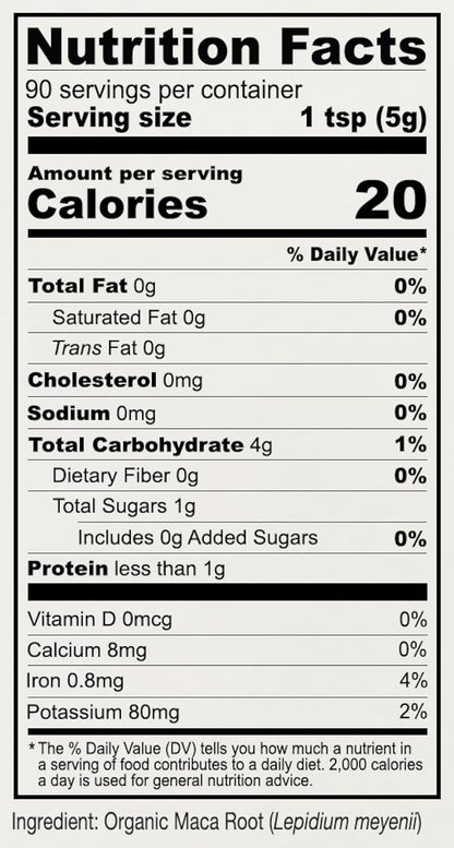 Anthony’s Goods 有机糊化玛卡根粉，454克