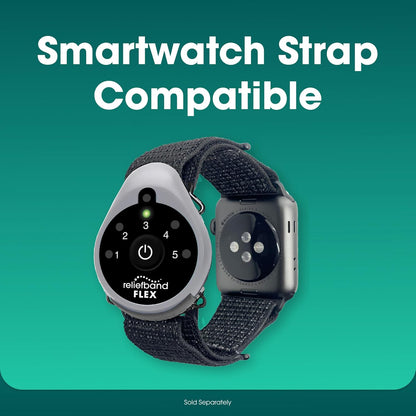 Reliefband Flex 導電凝膠手環，適用於暈動病、懷孕、旅行和嘔吐緩解 - 低致敏性，經 FDA 批准 - 不含藥物，速效止吐腕帶