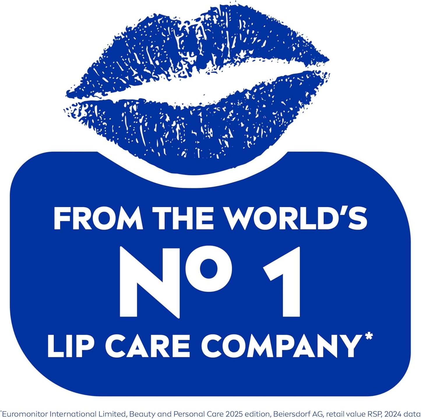 NIVEA Hydro Care Lip Balm, (2 X 4.8g) | Made with Aloe Vera & Shea Butter, 24H Hydration, Transparent