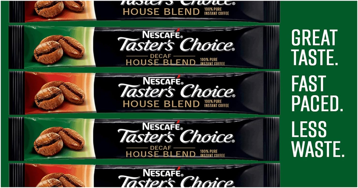 雀巢速溶咖啡包，低咖啡因，品尝者之选轻度烘焙，1.7 克单包（80 包）