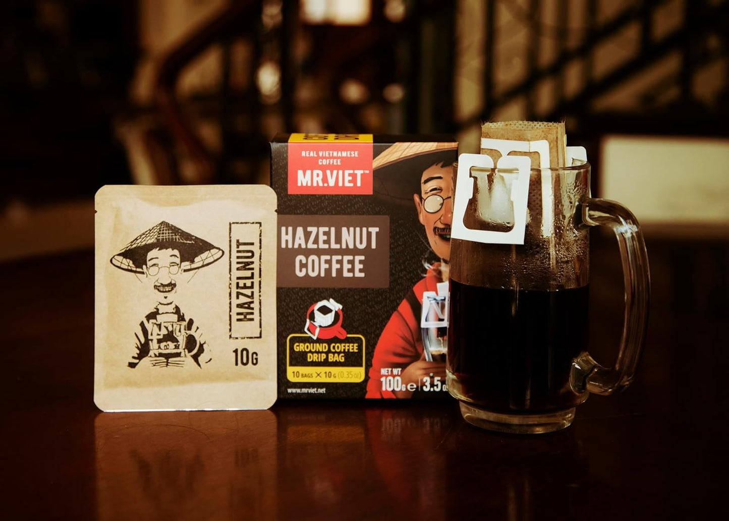 Mr.Viet 榛果研磨咖啡滴滤包 10包 x 10克