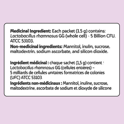 Culturelle Kids 儿童每日益生菌包 | 含 100% 天然来源的乳酸杆菌 GG 菌株 †††††† | 经临床研究最多的益生菌 | 儿科医生推荐 † | 30 包