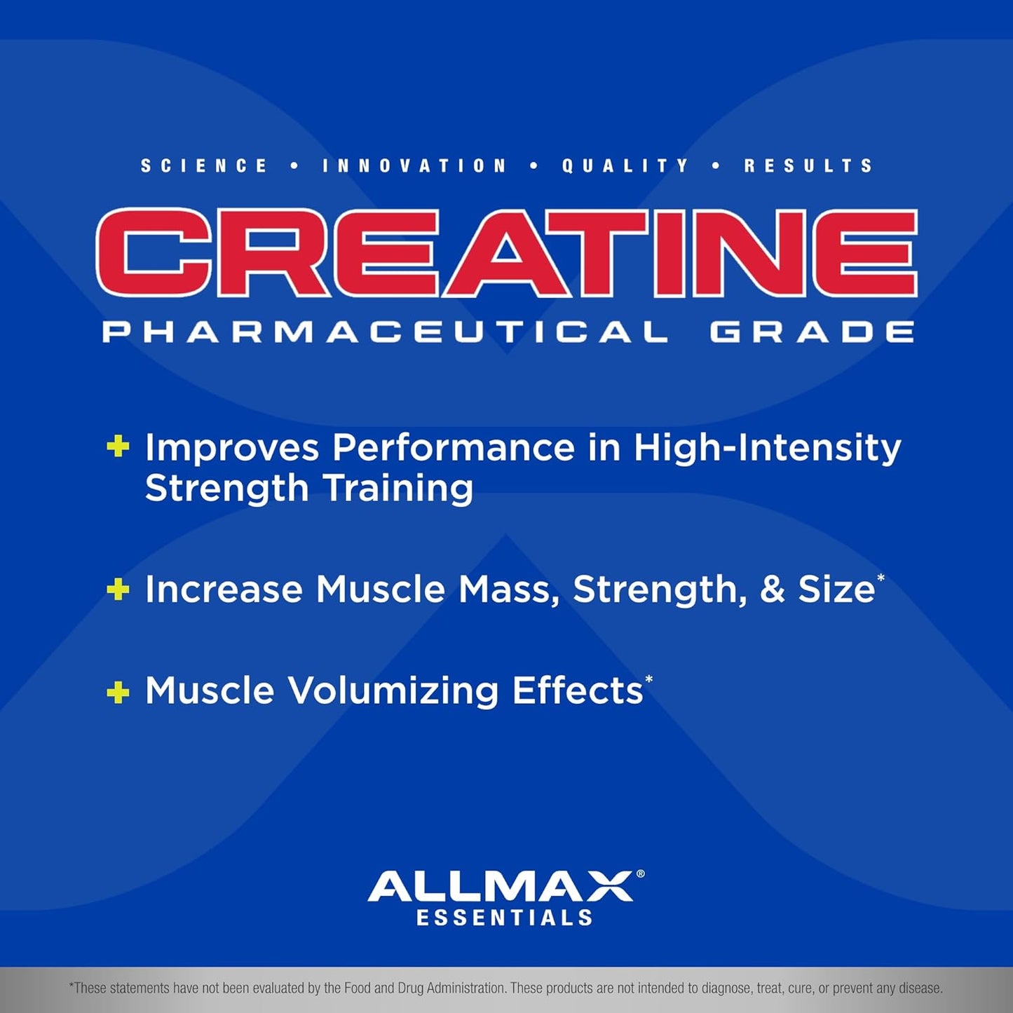 ALLMAX CASEIN-FX 巧克力味 2 磅肌酸一水合物，微粉化肌酸粉，用于增强力量和肌肉恢复，无麸质，快速吸收 400 克