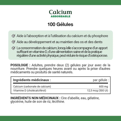 自然之寶鈣加維生素 D3，可吸收，1200 毫克，有助於骨骼和牙齒的發育，有助於鈣和磷的吸收和利用，可降低骨質疏鬆症的風險，軟膠囊，267.5 克