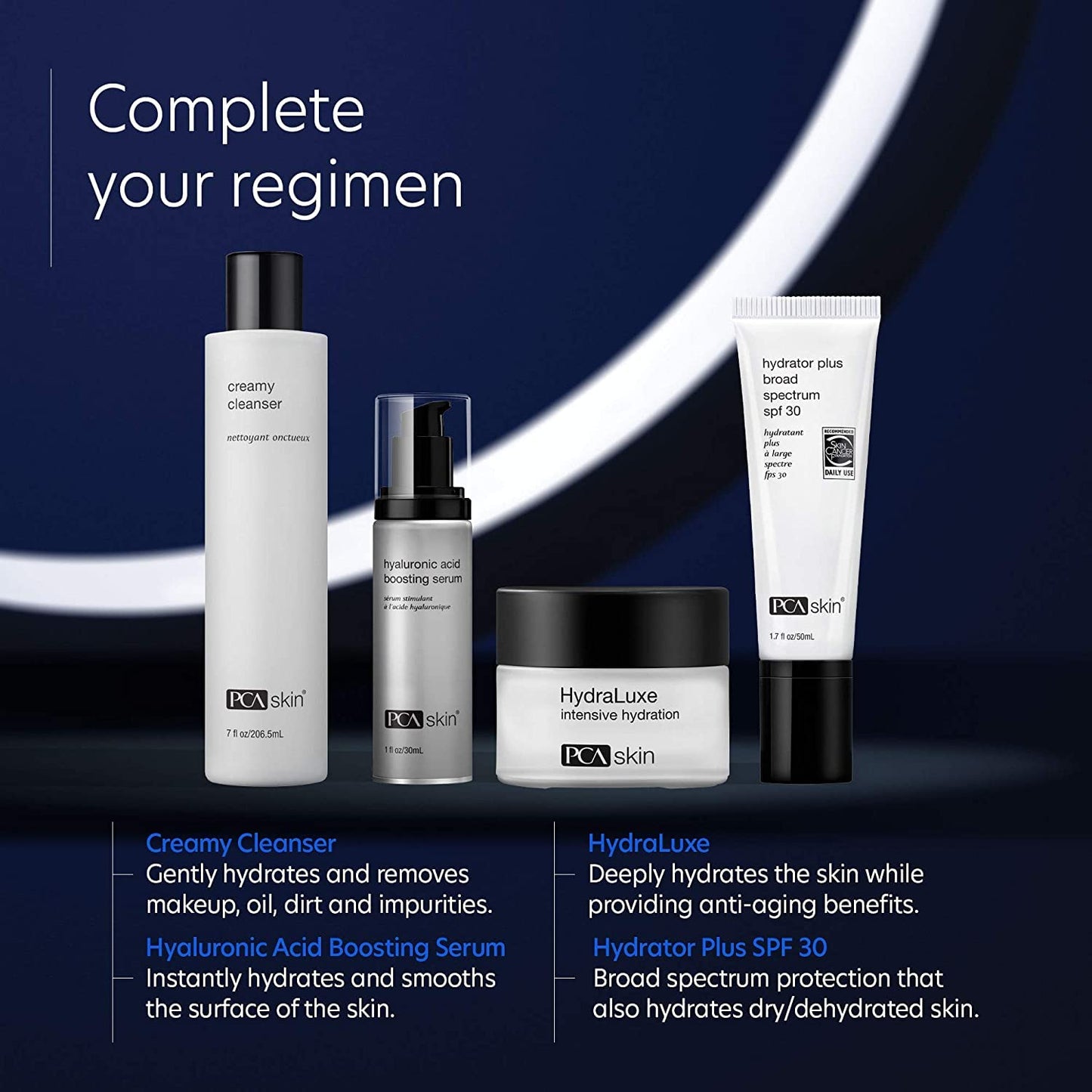 PCA SKIN Hydraluxe, Intense Facial Moisturizing Cream, 1.8 ounce