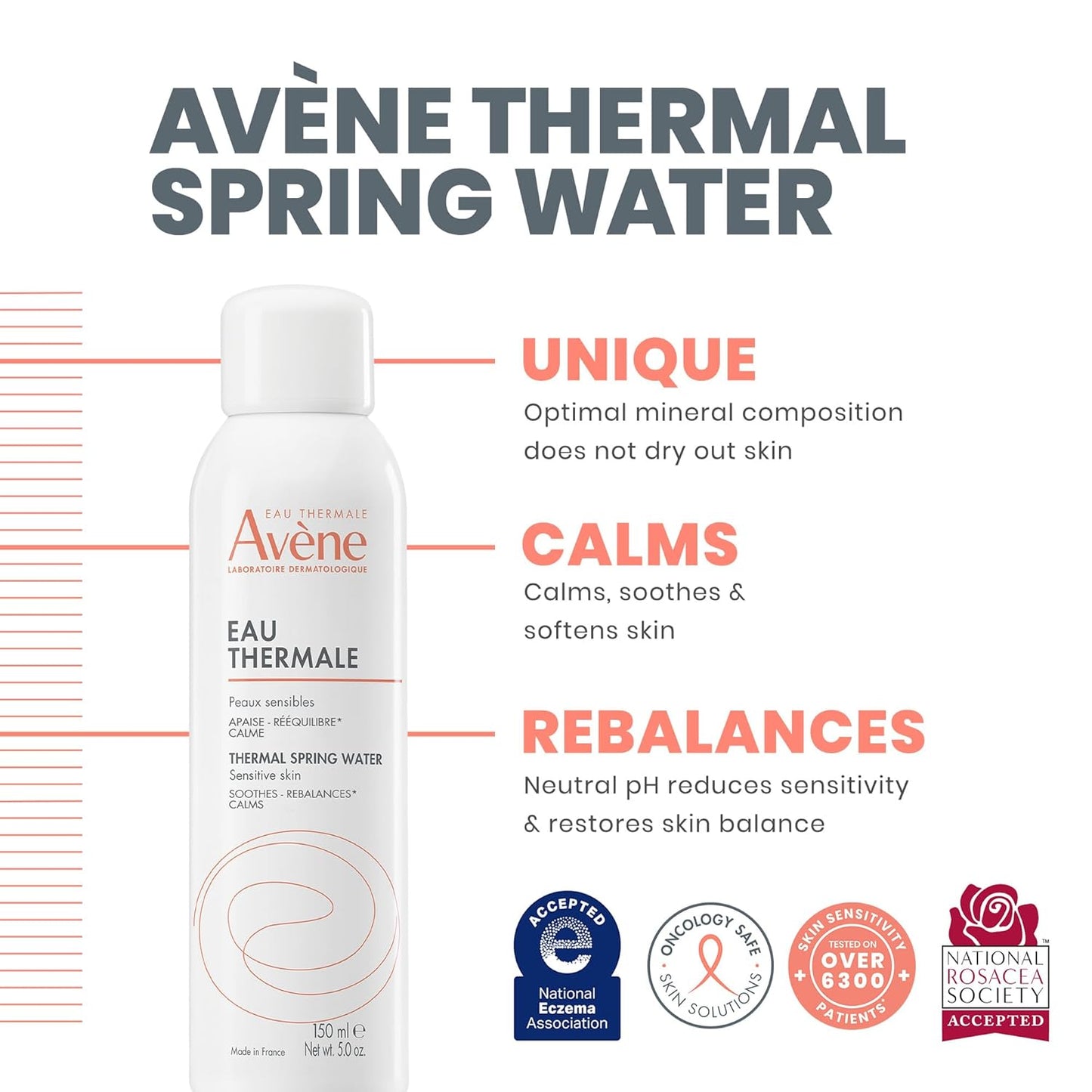 Eau Thermale Avene Thermal Spring Water, 5 Fl Oz