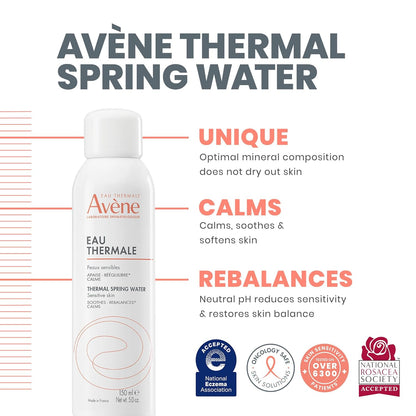 Eau Thermale Avene Thermal Spring Water, 5 Fl Oz