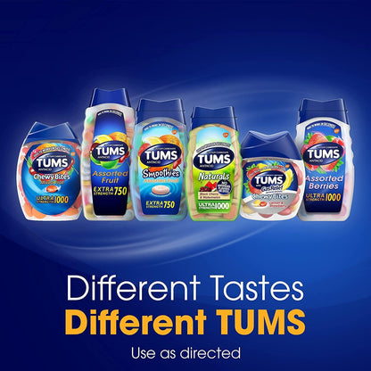 Tums Chewy Delights 软糖，樱桃味，（2 包，32 粒）TUMS 出品