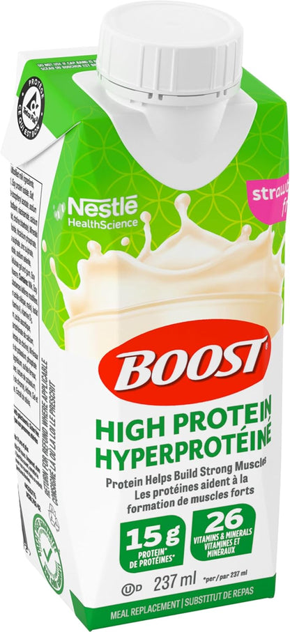 BOOST 高蛋白代餐饮料 - 草莓味，24 瓶