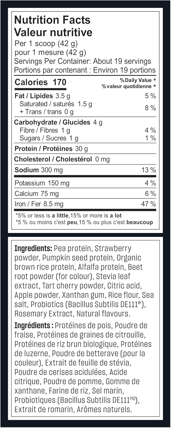 Vega Sport Protein 素食蛋白粉，浆果味（19 份）支链氨基酸和运动后恢复加速剂，热带风味（20 份）素食、非乳制品、无麸质、支链氨基酸，540 克（包装可能有所不同）