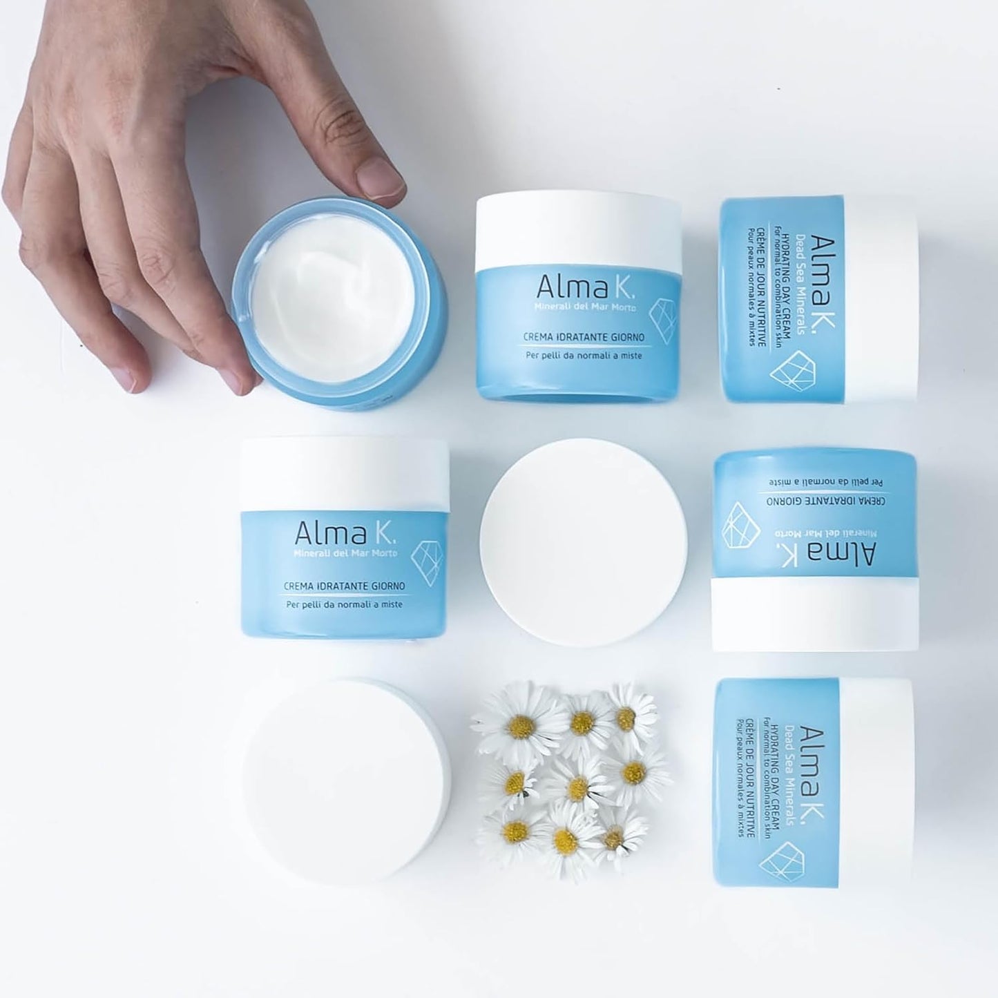 Alma K 保湿日霜 - 适合中性至混合性肌肤的日霜 - 日常面部保湿霜 - 不油腻面部保湿霜 - 1.7 盎司