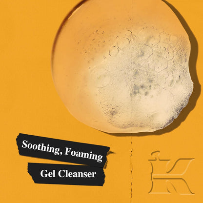 Kiehl's Calendula Deep Cleansing Face Wash, Balances Skin While Gently Removing Impurities, Soothing and Refreshing, Boosts Moisture Barrier for Soft-Feeling Skin, Paraben + Sulfate Free