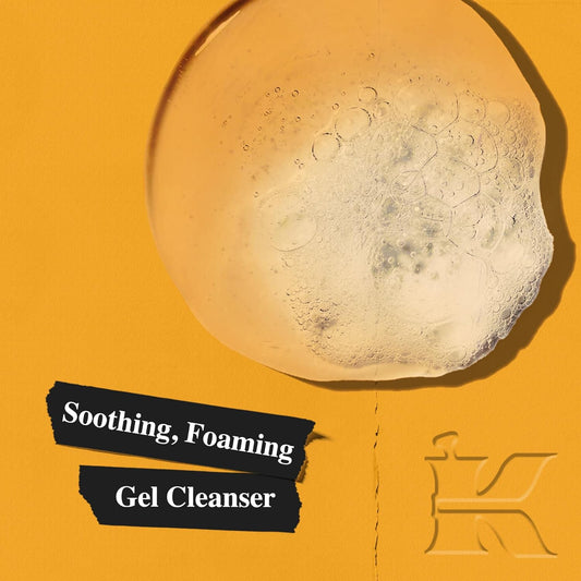 Kiehl's Calendula Deep Cleansing Face Wash, Balances Skin While Gently Removing Impurities, Soothing and Refreshing, Boosts Moisture Barrier for Soft-Feeling Skin, Paraben + Sulfate Free