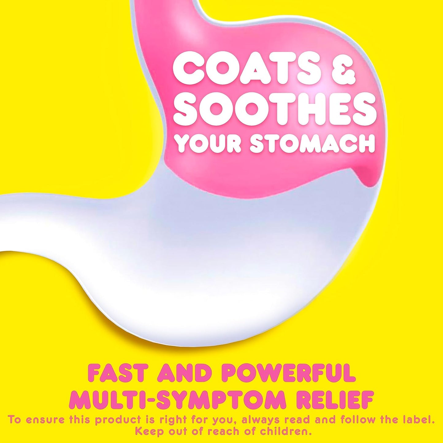 Pepto Bismol 液体，缓解胃部不适、腹泻、胃灼热、恶心、消化不良、胃部不适，原味，480 毫升