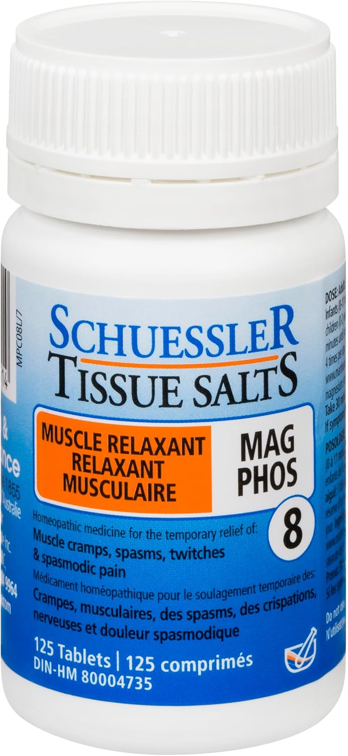 Schuessler Mag Phos 錠劑 - 125 片裝