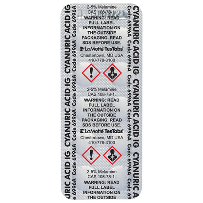 LaMotte 6996AJ 氰尿酸片，每盒100片